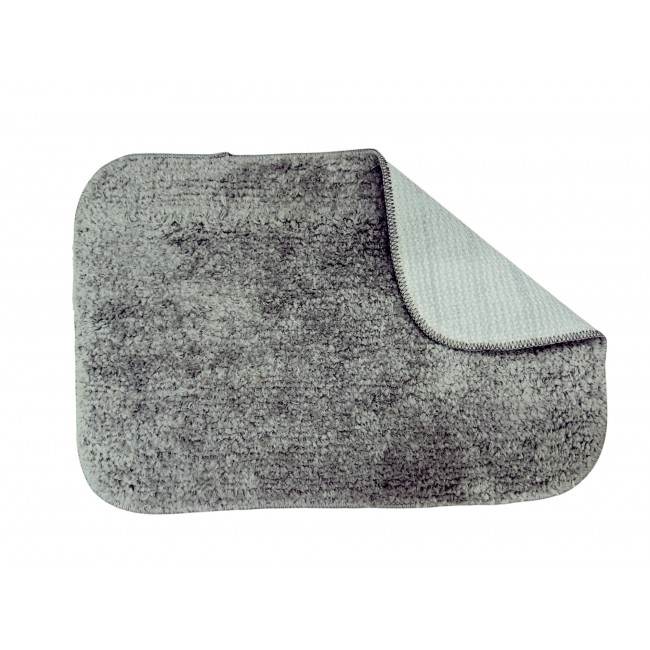 Market Fairy Door Mats Pack of 5 - Gray | Anti-Skid Microfiber Floor Mats for Home, Bathroom, Kitchen, Bedroom, Entrance | Soft, Super Absorbent, Washable & Quick Drying